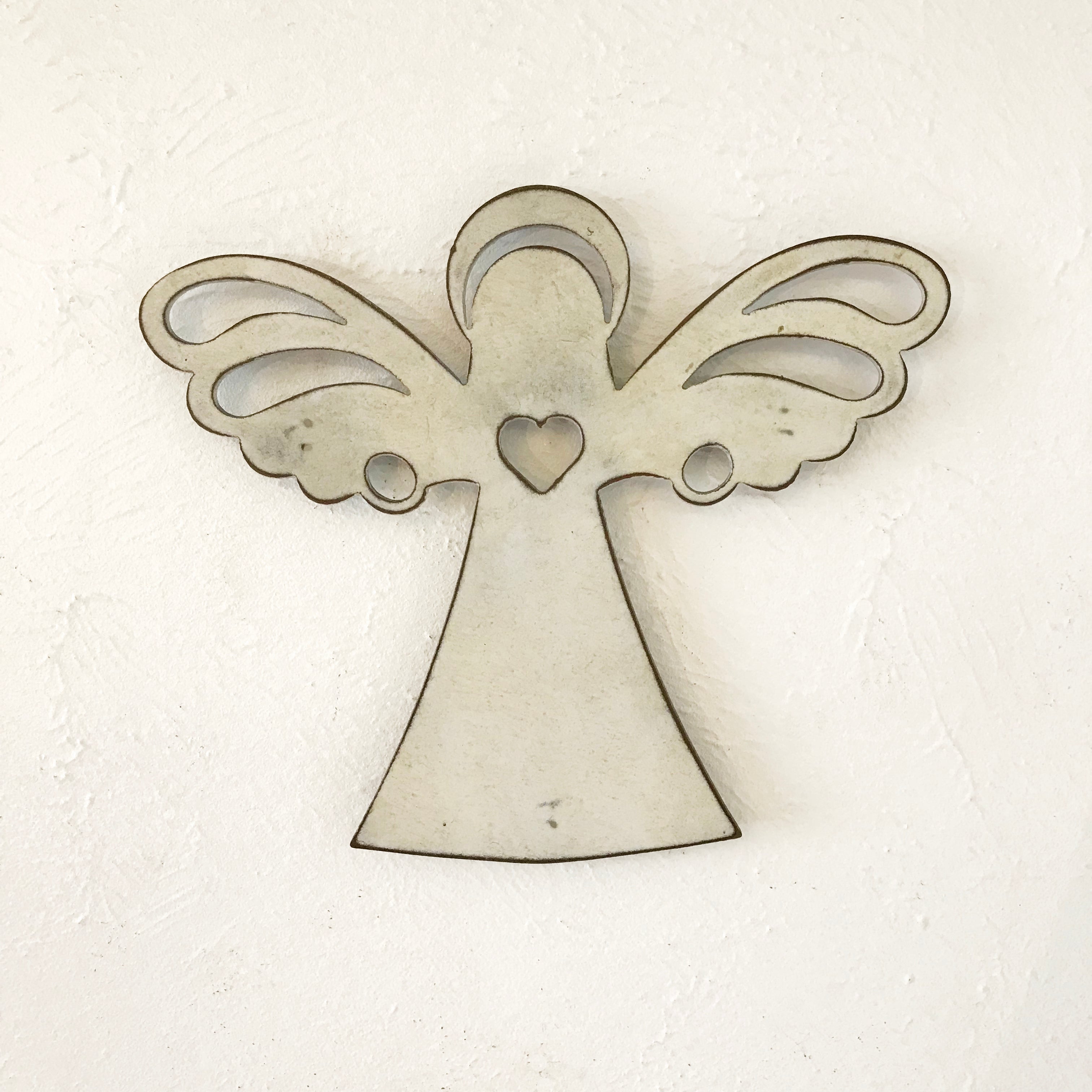Wooden Look Cross - Metal Wall Art Home Decor - Made in the USA - Choose 17", 23" or 30" Tall - Choose your Patina Color