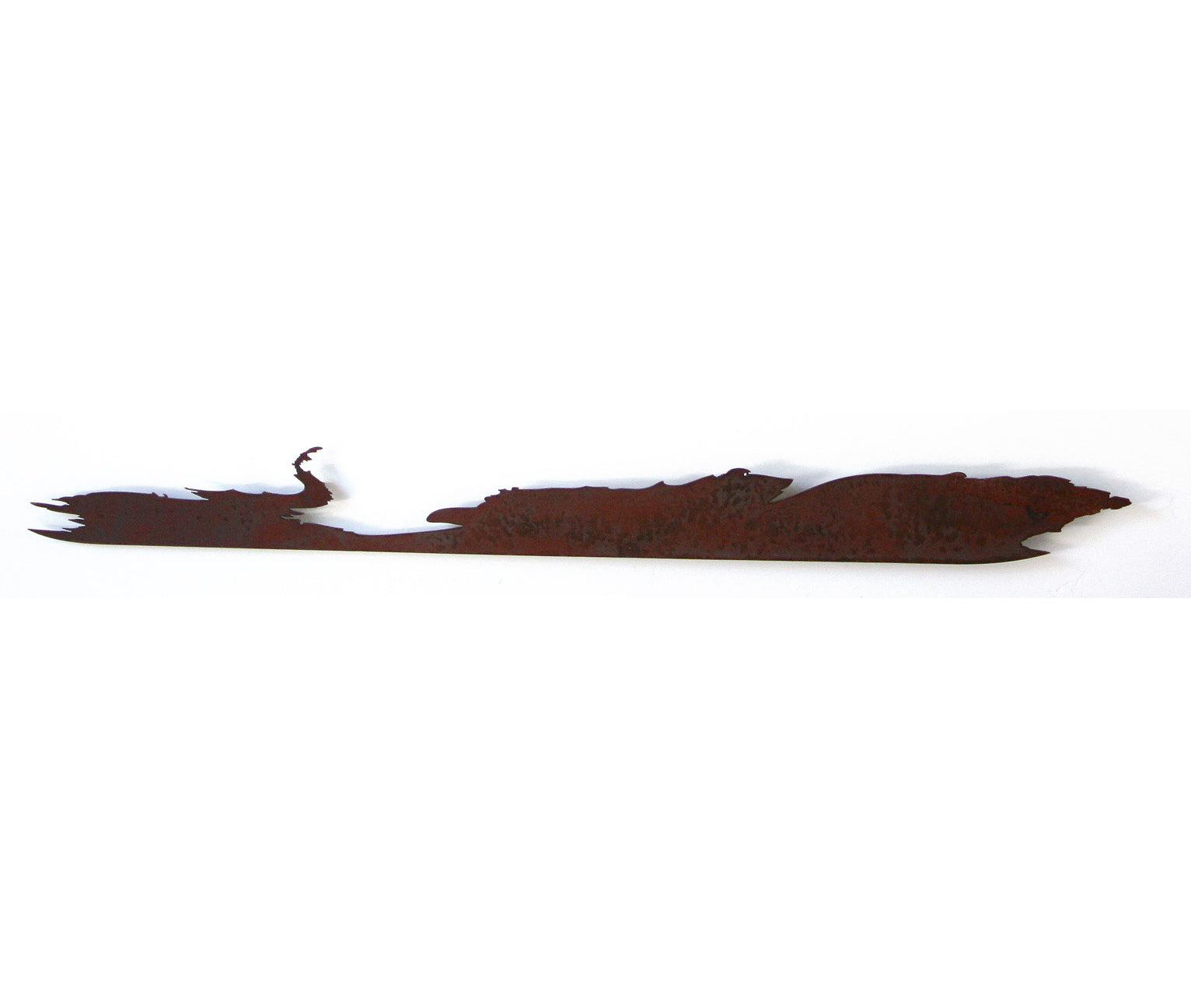 Antarctica - Metal Wall Art Home Decor - Handmade - Choose your Size for the 50", 60" or 72" World Map - Choose your Patina Color