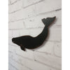 Beluga Whale - Metal Wall Art Home Decor - Made in the USA - Choose 17", 23" or 30" Wide - Choose your Patina Color