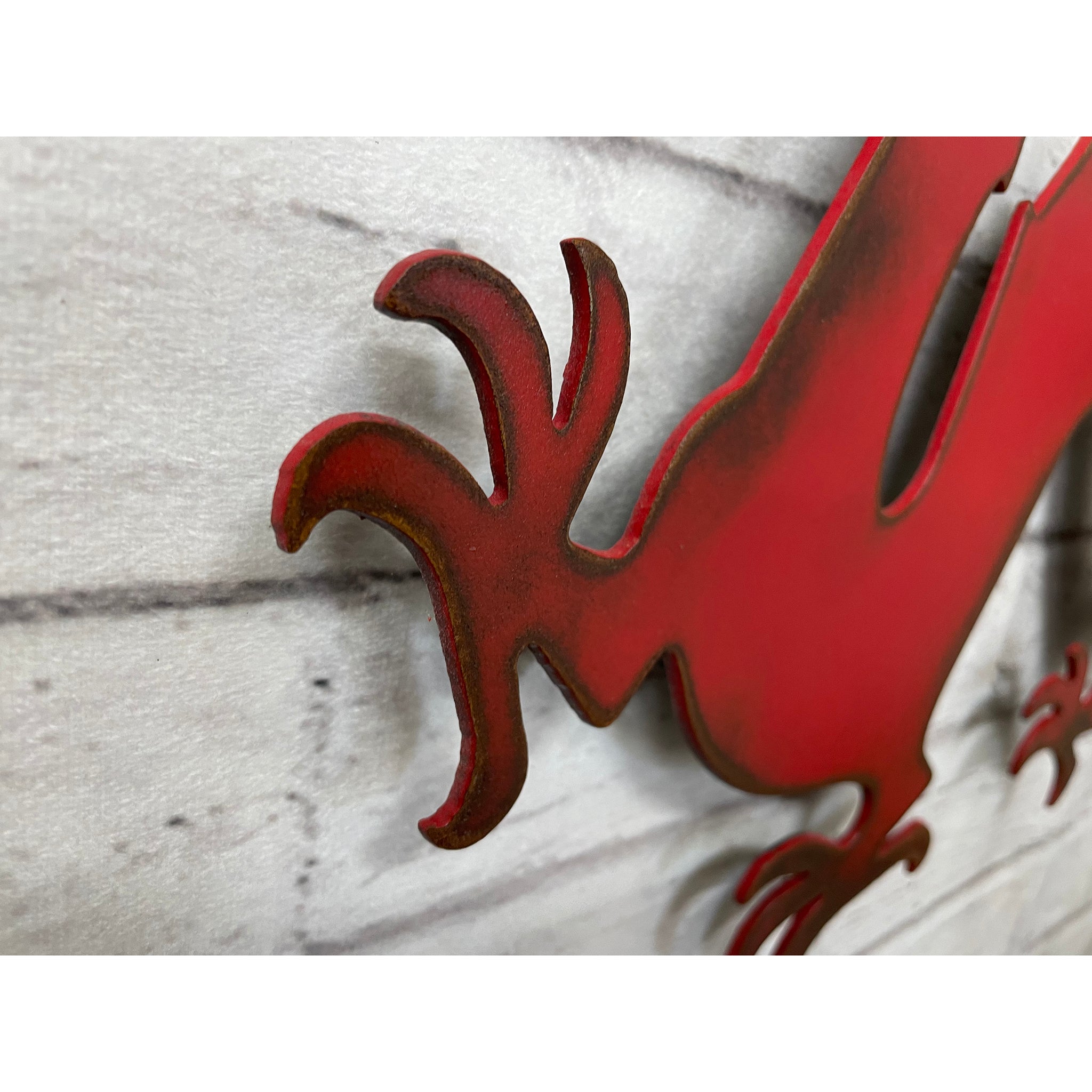 Chinese Dragon - Metal Wall Art Home Decor - Handmade in the USA - Choose 12", 17" or 24" Wide Choose your Patina Color - Free Ship