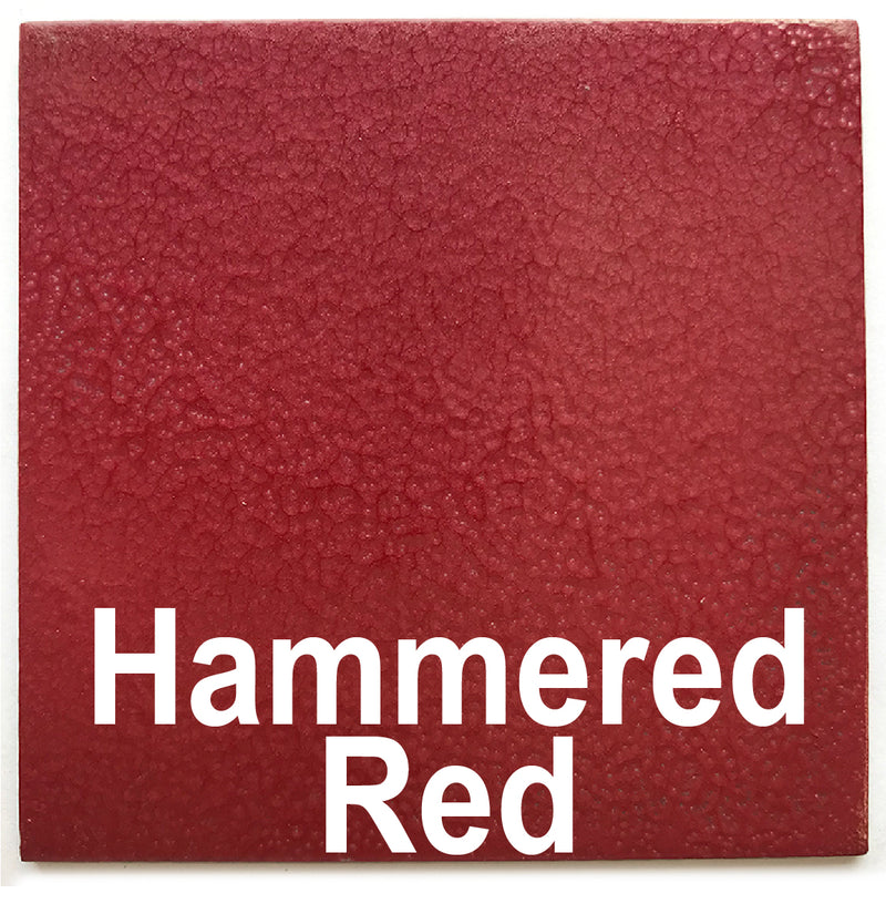 Hammered Red piece - 3