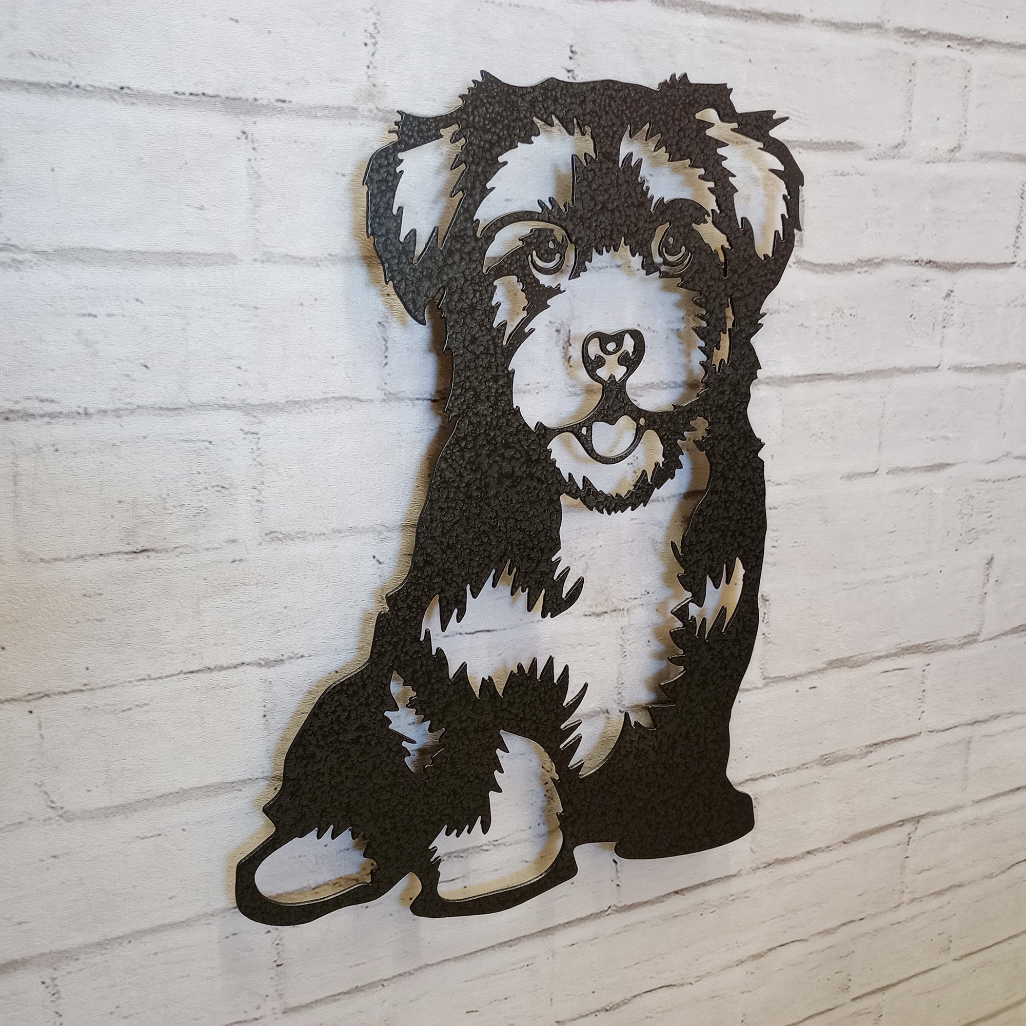 Havanese - Metal Wall Art Home Decor - Handmade in the USA - Choose 17" or 23" Tall - Choose your Patina Color! FREE SHIP