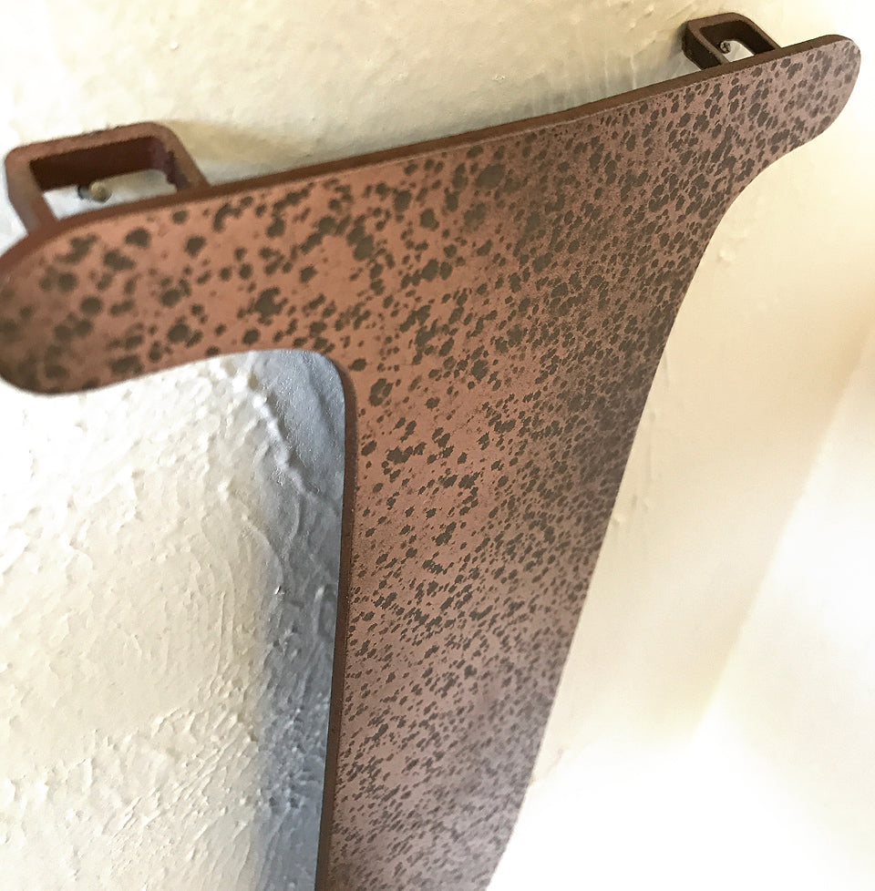 Letter J - Metal Wall Art Home Decor - Made in the USA - Choose 10", 12" or 16" Tall - Choose your Patina Color! Choose any letter - Free Ship