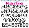Letter M - Karlie Font - Metal Wall Art Home Decor - Made in USA - Choose 8", 12" or 16" Tall - Choose Patina Color! Choose any letter FREE SHIP
