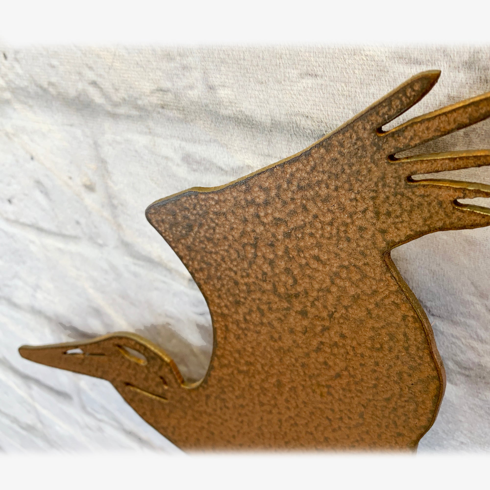 Pelican - Metal Wall Art Home Decor - Made in the USA - Choose 17", 23" or 30" tall - Choose your Patina Color - Nautical Decor - Free Ship