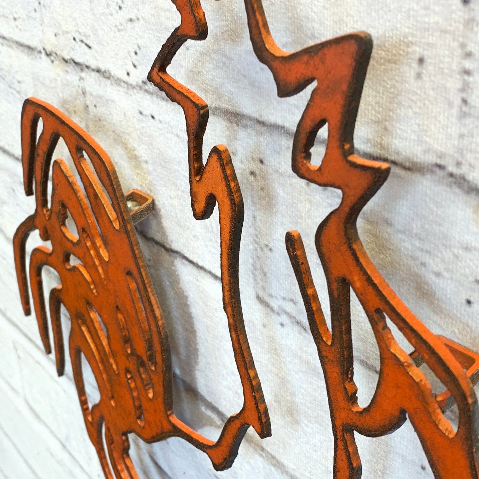 Rooster Calling - Metal Wall Art Home Decor - Handmade in the USA - Choose 12", 17" or 23" Tall, Choose your Patina Color - Free Ship