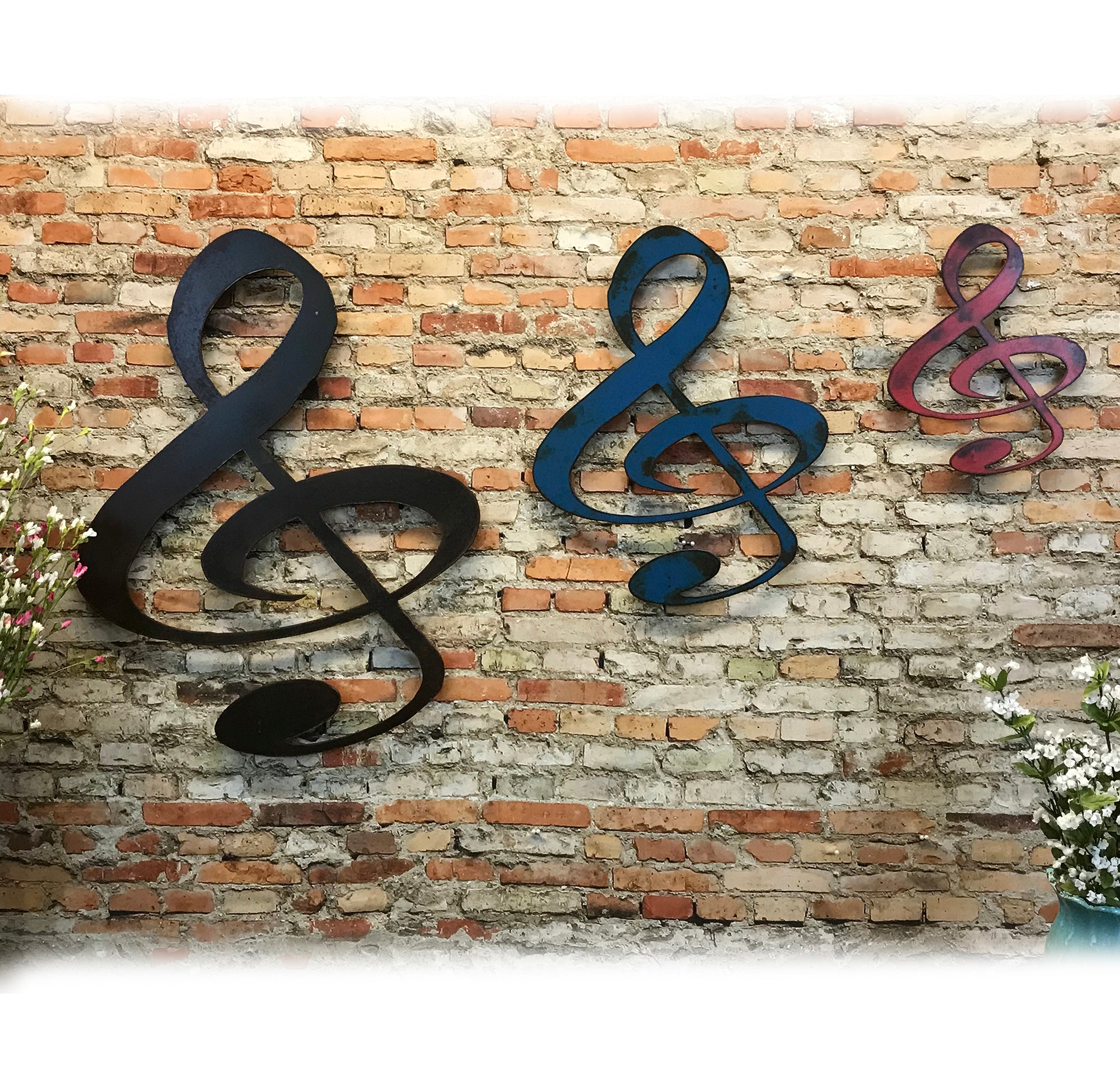 Kokopelli - Metal Wall Art Home Decor - Handmade in the USA - Choose 12", 17" or 23" Tall - Choose your Patina Color - Free Ship