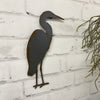 Egret - Metal Wall Art Home Decor - Made in the USA - Choose 11", 17" or 23" tall - Choose your Patina Color - Water Bird Animal Art - Free Ship
