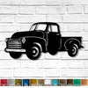Farm House Truck - Metal Wall Art Home Decor - Handmade in the USA - 40" Wide - Choose your Patina Color - Free Ship