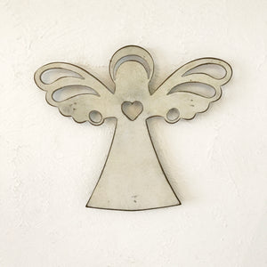 Alpha and Omega Symbol - Metal Wall Art Home Decor - Made in the USA - Choose 11", 17" or 23" Wide - Choose your Patina Color