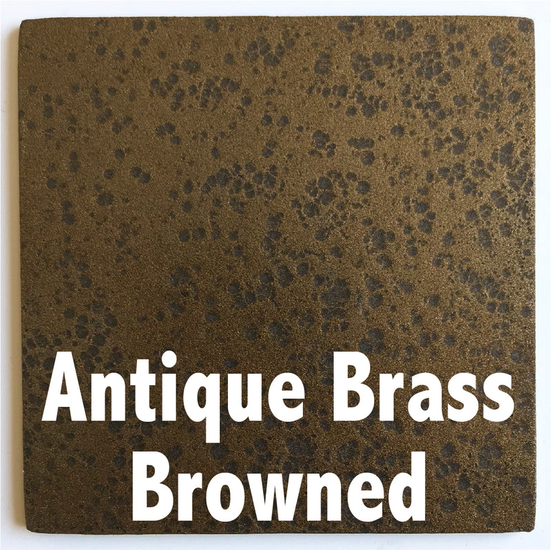 Antique Brass Browned sample piece - 3