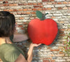Apple - Metal Wall Art Home Decor - Handmade in the USA - Choose 8", 12" or 17" Tall