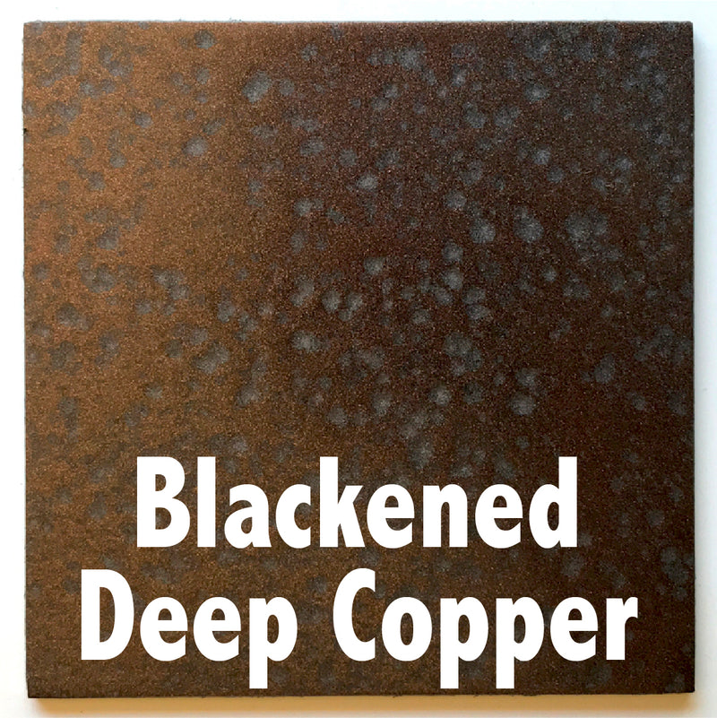 Blackened Deep Copper sample piece - 3