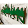 Boston Skyline - Metal Wall Art Home Decor - Made in the USA - Choose 23", 30" or 40" Wide - Choose your Patina Color - Hanging Cityscape - Free Ship