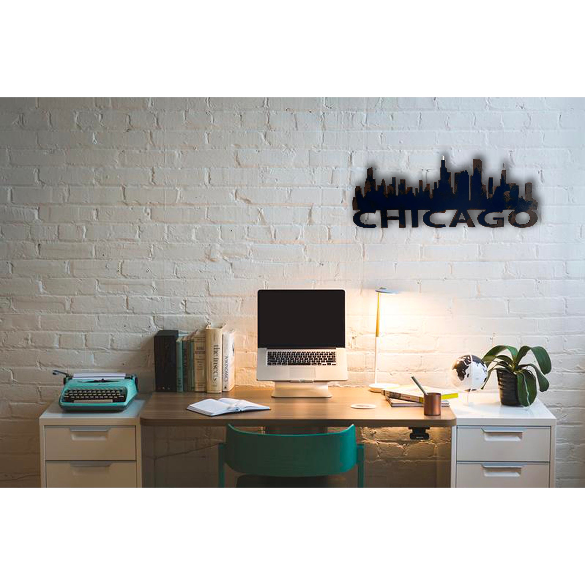 Chicago Skyline - Metal Wall Art Home Decor - Made in the USA - Choose –  Functional Sculpture llc