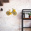 Bicycle with Basket - Metal Wall Art Home Decor - Handmade in the USA - Choose 14", 17" or 23" Wide - Choose your Patina Color - Free Ship
