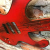 Electric Guitar - Metal Wall Art Home Decor - Handmade in the USA - Choose 24", 36" or 42" Wide Guitar, Choose your Patina Color - Free Ship