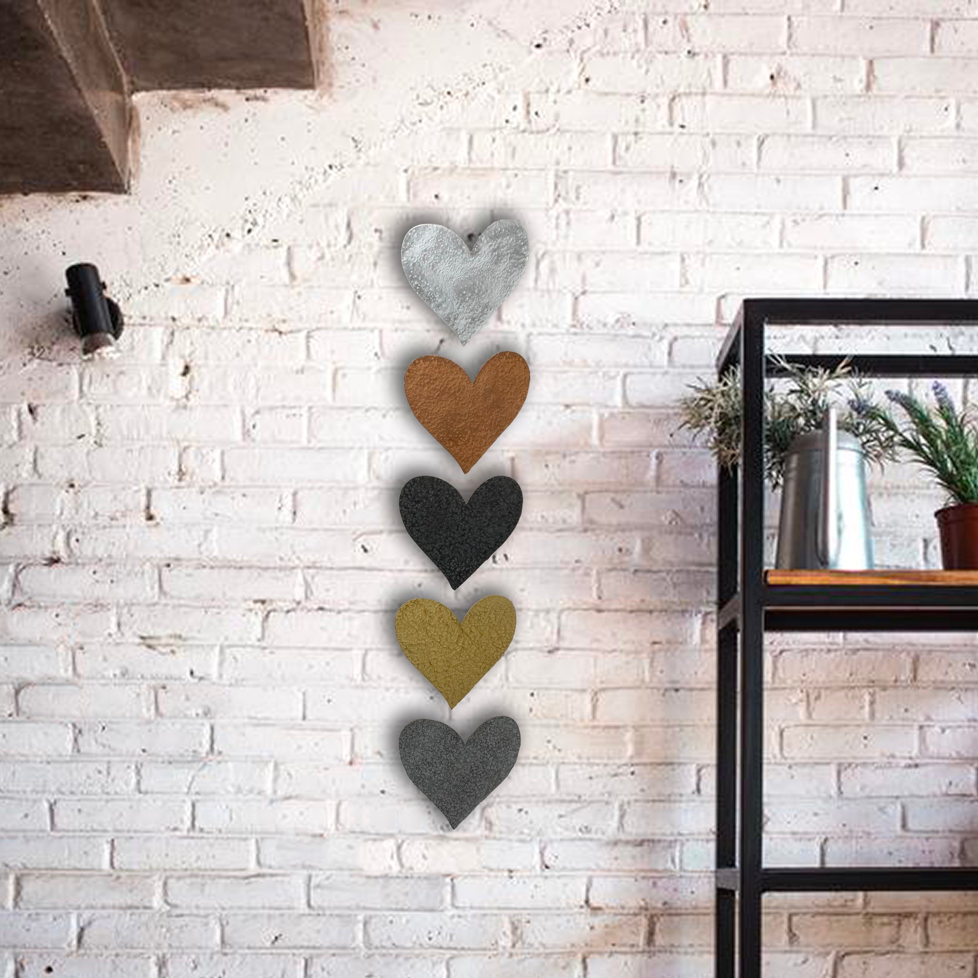 Heart Symbol - Metal Wall Art Home Decor - Handmade in the USA ...