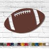 Football - Metal Wall Art Home Decor - Handmade in the USA - Choose 12", 17" or 23" Wide - Choose your Patina Color - Free Ship