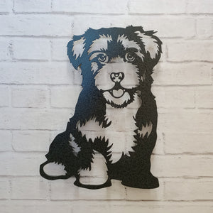 Havanese - Metal Wall Art Home Decor - Handmade in the USA - Choose 11", 17" or 23" Tall - Choose your Patina Color! FREE SHIP