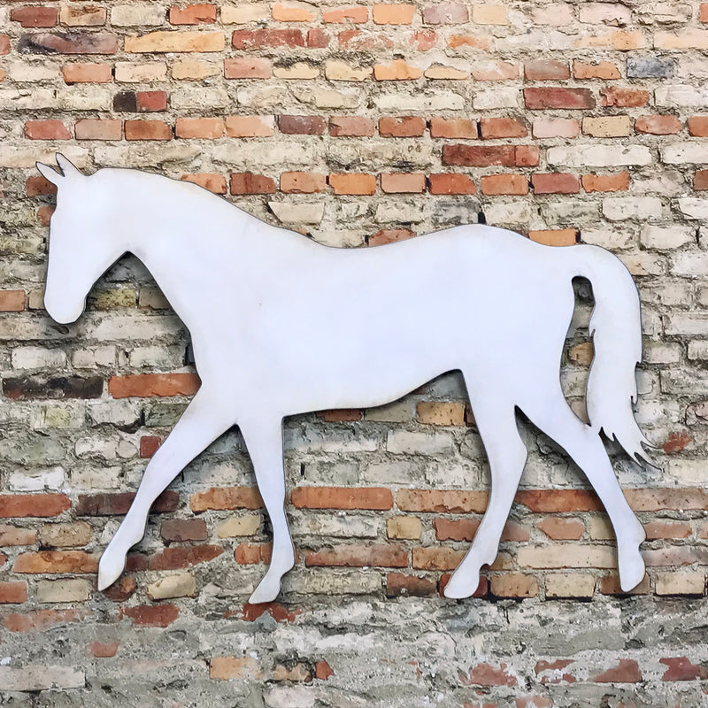 Horse Walking - Metal Wall Art Home Decor - Handmade in the USA - Choose 12