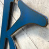 Letter K - Metal Wall Art Home Decor - Made in the USA - Choose 10", 12" or 16" Tall - Choose your Patina Color! Choose any letter - Free Ship