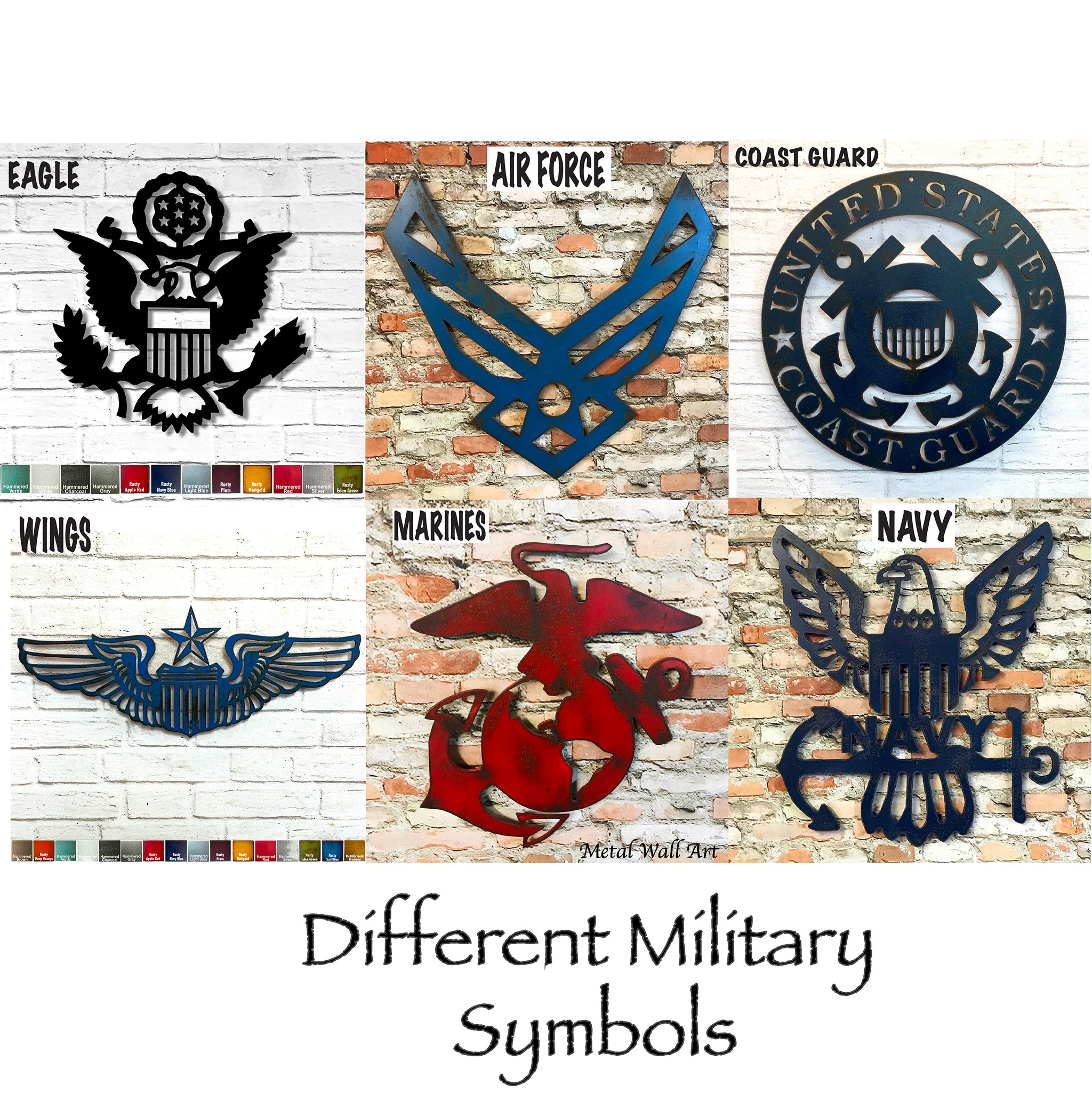 Military Air Force Eagle Logo