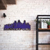 Minneapolis Skyline - Metal Wall Art Home Decor - Made in the USA - Choose 23", 30" or 40" Wide - Choose your Patina Color - Hanging Cityscape - Free Ship