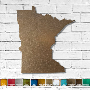 Colorado - Metal Wall Art Home Decor - Made in the USA - Choose 10", 16" or 22" Wide - Choose your Patina Color - Choose any state - Free Ship