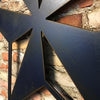 Nautical Star - Metal Wall Art Home Decor - Handmade in the USA - Choose 11", 17" or 23" Wide - Choose your Patina Color - Free Ship