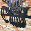 Navy Symbol - Metal Wall Art Home Decor - Handmade in the USA - Choose 12", 17" or 23" Tall, Choose your Patina Color - Free Ship