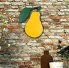 Pear - Metal Wall Art Home Decor - Handmade in the USA - Choose 8", 12" or 17" Tall