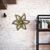 Pinwheel Flower - Metal Wall Art Home Decor - Handmade in the USA - Choose 12", 17" or 23" Wide, Choose your Patina Color - Free Ship