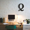 Letter Q - Metal Wall Art Home Decor - Made in the USA - Choose 10", 12" or 16" Tall - Choose your Patina Color! Choose any letter - Free Ship
