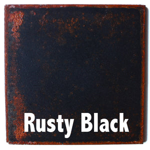 Custom Order for JR - Eight Medium States - All finished in Rusty Black - price reduced by refund