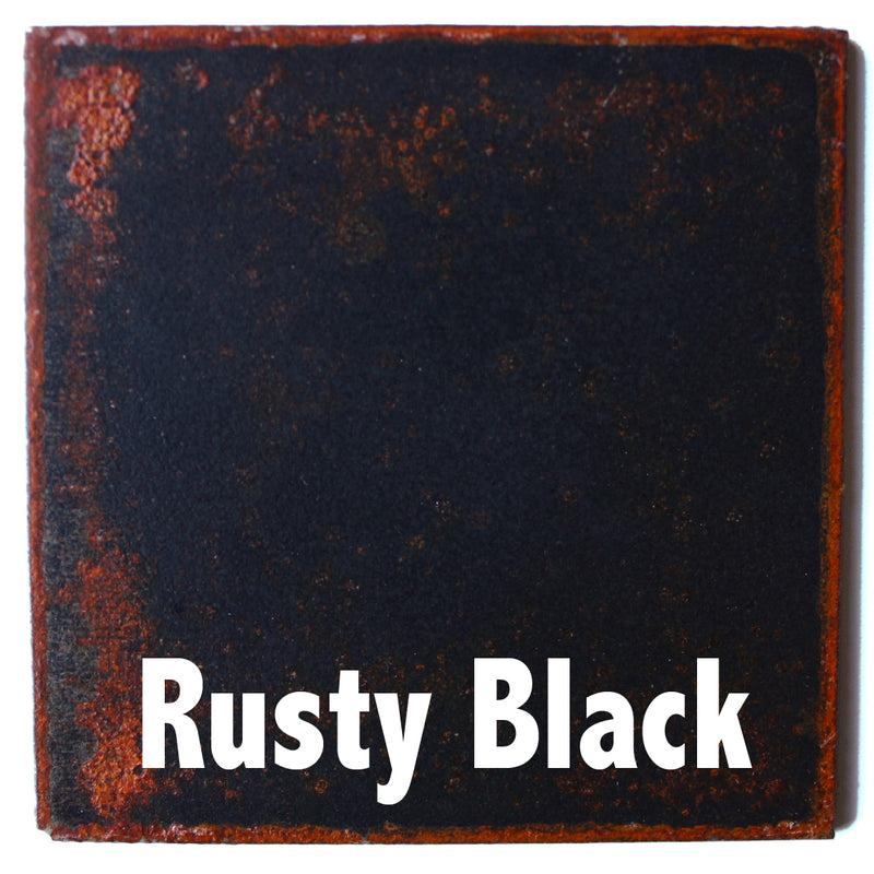 Rusty Black Metal Sample piece - 3