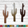 Cactus - Metal Wall Art Home Decor - Made in the USA - Choose 12", 18" or 24" Tall - Choose your Patina Color - Free Ship