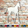 Standing Foal - Metal Wall Art Home Decor - Handmade in the USA - 17" x 14.3" - Choose your Patina Color - Free Ship