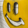 Smiley Face - Metal Wall Art Home Decor - Handmade in the USA - Choose 15", 20" or 24" wide, Choose your Patina Color - Free Ship
