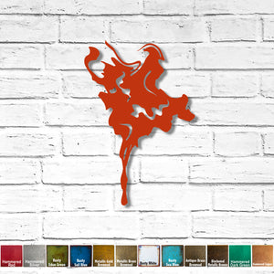 Smoke Symbol - Measures 20" tall x 13.4" wide - Choose your Patina Color - Metal Wall Art Home Decor