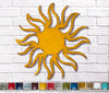 Sun - Metal Wall Art Home Decor - Handmade in the USA - Choose 11", 17" or 23", Choose your Patina Color - Free Ship