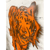 Tiger - Metal Wall Art Home Decor - Made in the USA - Choose 23", 30", 36", 40" or 47" Tall - Choose your Patina Color - Exotic Animal - Free Ship