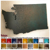 Washington - Metal Wall Art Home Decor - Made in the USA - Choose 10", 16" or 22" Wide - Choose your Patina Color! Choose any state - FREE SHIP