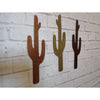 Cactus - Metal Wall Art Home Decor - Made in the USA - Choose 12", 18" or 24" Tall - Choose your Patina Color - Free Ship