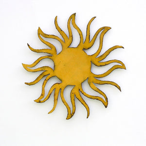 Sun - Metal Wall Art Home Decor - Handmade in the USA - Choose 32", 36" or 40", Choose your Patina Color - Free Ship